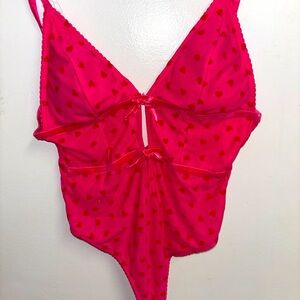 Pink Valentines Bodysuit